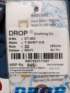 DROP ORIGINAL TSHIRT 50%DISCOUNT