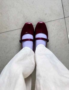 OFFER TILL 5SEP AUG.🎉⭐ RED FLAT MARYJANE 🩷