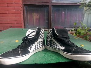 Vans SK8-Hi Checkerboard Sneakers