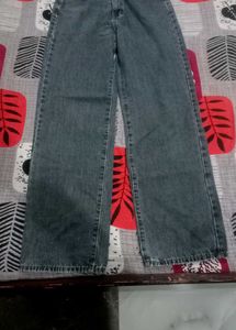 Stylish Wide Leg Denim Jeans