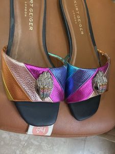 Kurt Geiger Rainbow Slide Sandals