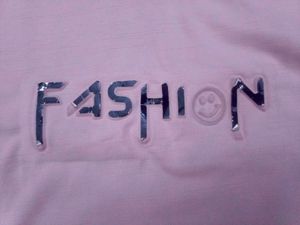 Pink Fashion Graphic Tee