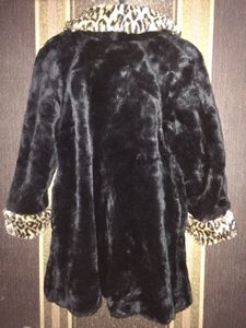 Imported Leopard Printed Fur Coat