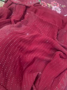 Stunning Sequin Saree