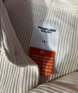Cream Corduroy Overshirt