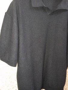S U A R E knitted textured Polo tshirt