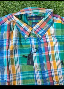US Polo Ralph Lauren Colorful Plaid Shirt