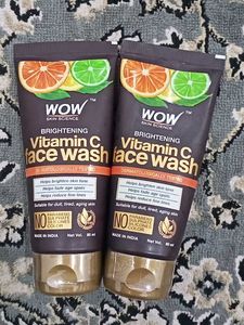 WOW Skin Science Vitamin C Face Wash (2x80ml)