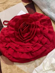 Red Rose Clutch Bag