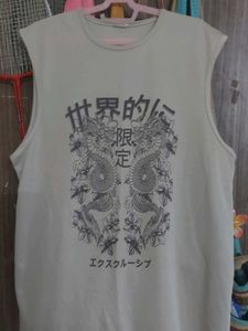 Graphic Print Tank Top