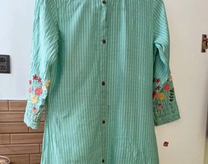 Embroidery Kurta With Free Gift 🎁
