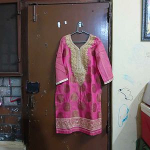 Beautiful Pink Kurta Set