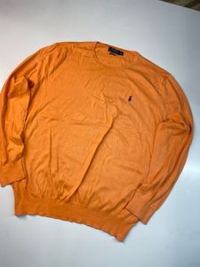 Polo Ralph Lauren Orange Crewneck Sweater