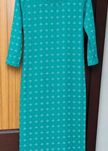 Teal Kurta