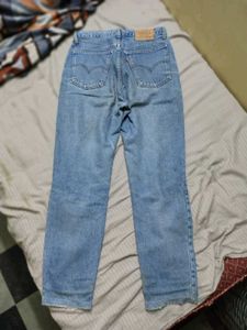 Vintage Levi's Orange Tab Light Wash Jeans