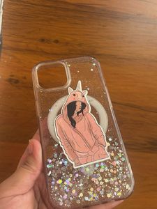 Price drop iPhone 15 clear glitter case