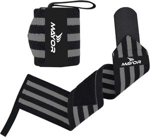 Mayor Secure Gym Gloves Wrist Support (Free Size)