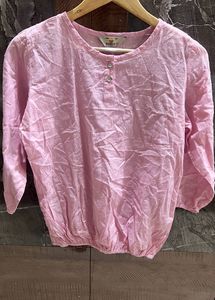 Chikankari Pink top