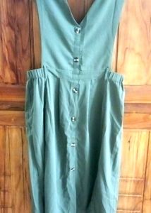 Solid A Line Dress