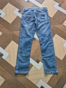 Blue Wash Slim Fit Jeans