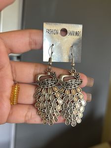 Peacock Design Earrings