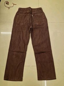 Brown Casual Pants