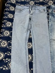 Men's Jeans combo - Light Wash &amp; Acid Was