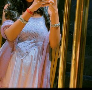 Chic Lavender Tiered Maxi Dress