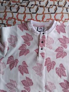 Leaf Print T-Shirt