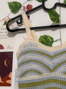 Crochet Crop Top - Stylish &amp; Unique