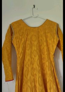 Anarkali Kurta | Yellow