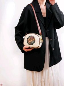 Chic Elephant Embossed Crossbody Bag