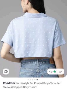Roadster Cropped Boxy T-Shirt