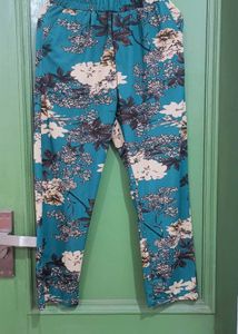 Floral Print Palazzo Pants
