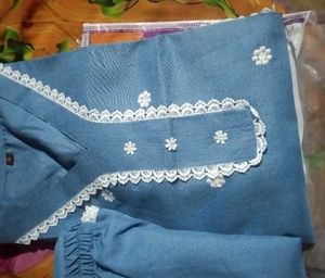 Woman blue cord set upto xxxl