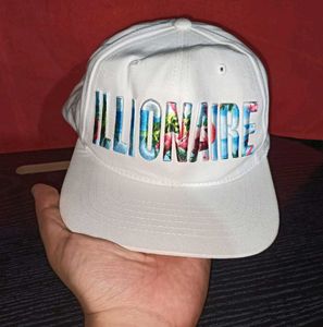 White "So Ambitious" Snapback Hat