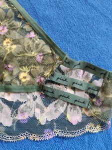 victoria secret Floral Pink Lace Briefs