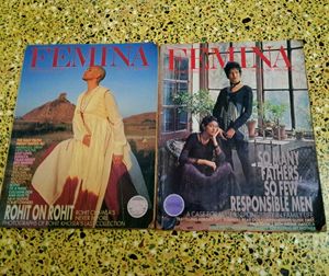 1990s Vintage : 2 Femina Magazine issues