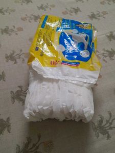 pack of Sanitary Napkins and baby diapers
