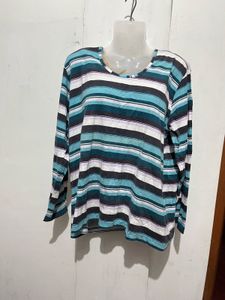 Striped Long Sleeve Top