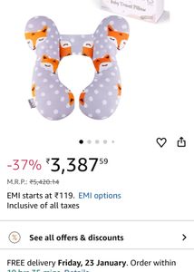 Baby Travel Pillow
