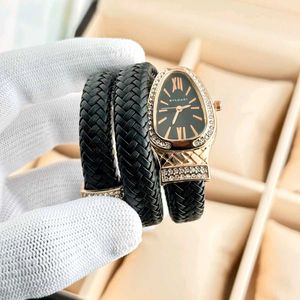 Elegant Brown Bvlgari Watch
