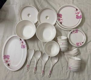 🆕Floral Dinnerware Set - Elegant &amp; Complete