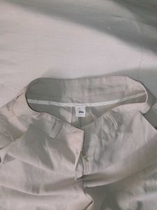 Stylish Beige Flared Pants