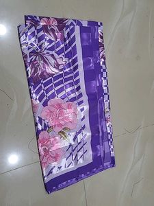 Beautiful Purple Floral Scaff