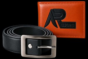 Men's Belt and Wallet Set