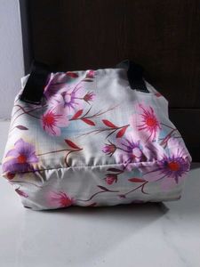 New Floral Print vanity or tiffin bag
