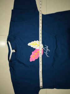 Navy Blue Graphic T-Shirt