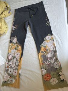 Floral Print Yoga Pants