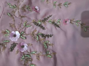 Elegant Pink Kurta with Embroidery